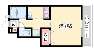 押部谷駅 徒歩3分 1階の物件間取画像